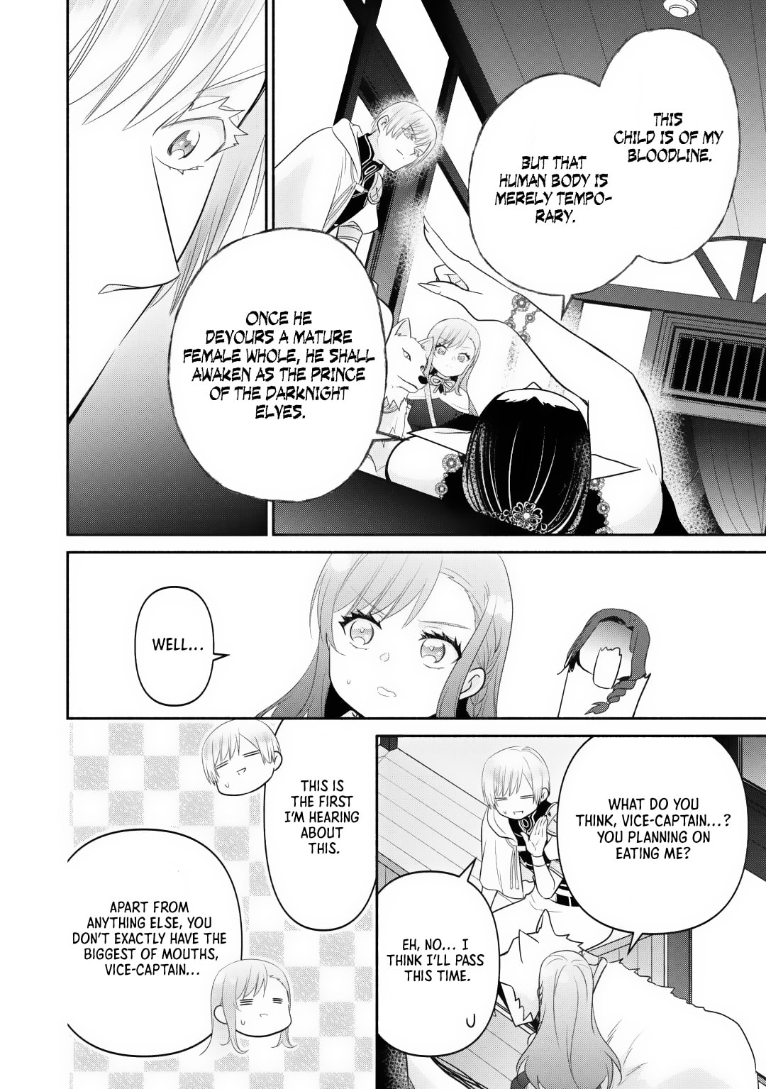 The Reincarnated Little Girl Lives With Divine Beast, Prince, and Mercenaries of Tough Guys