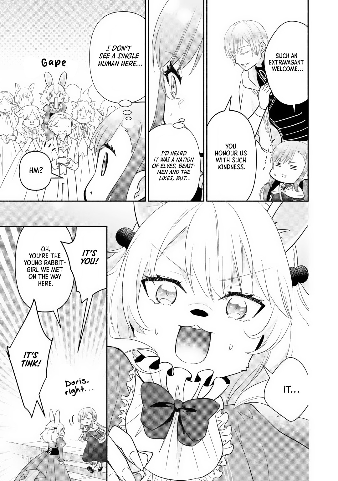 The Reincarnated Little Girl Lives With Divine Beast, Prince, and Mercenaries of Tough Guys