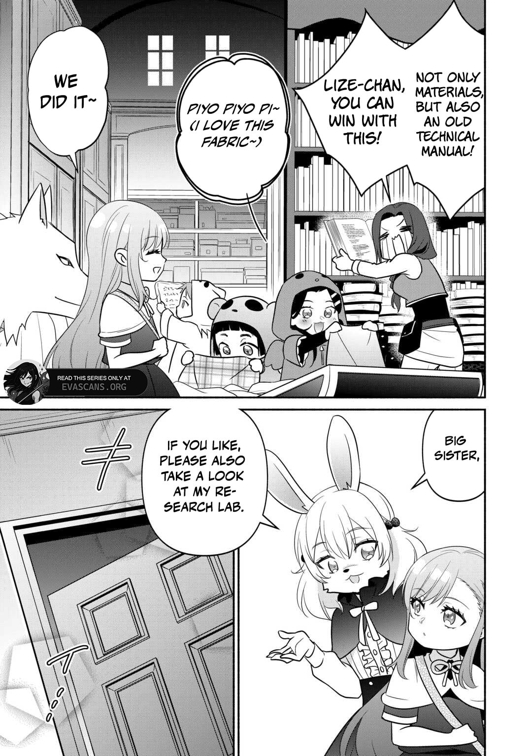 The Reincarnated Little Girl Lives With Divine Beast, Prince, and Mercenaries of Tough Guys