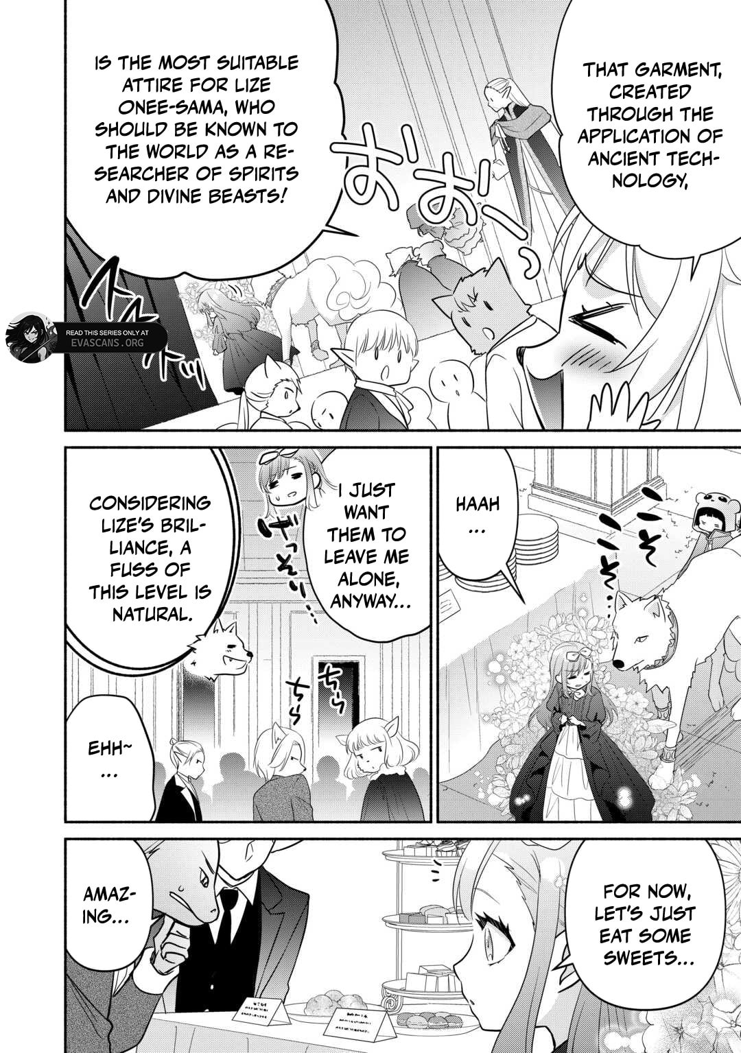 The Reincarnated Little Girl Lives With Divine Beast, Prince, and Mercenaries of Tough Guys