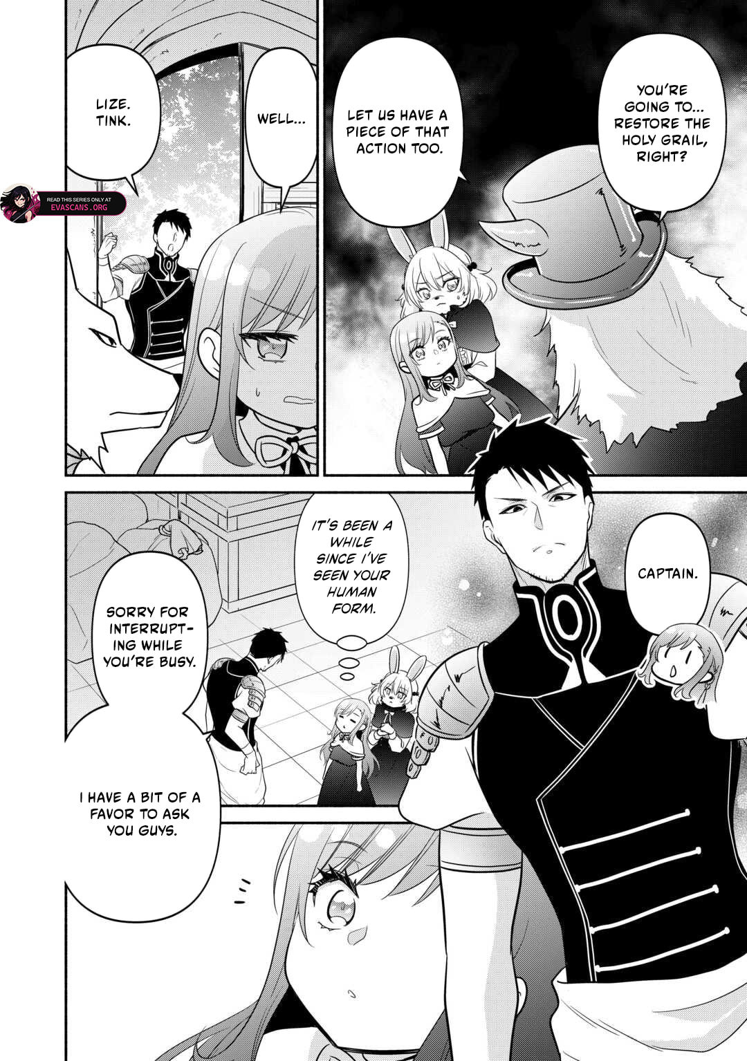 The Reincarnated Little Girl Lives With Divine Beast, Prince, and Mercenaries of Tough Guys