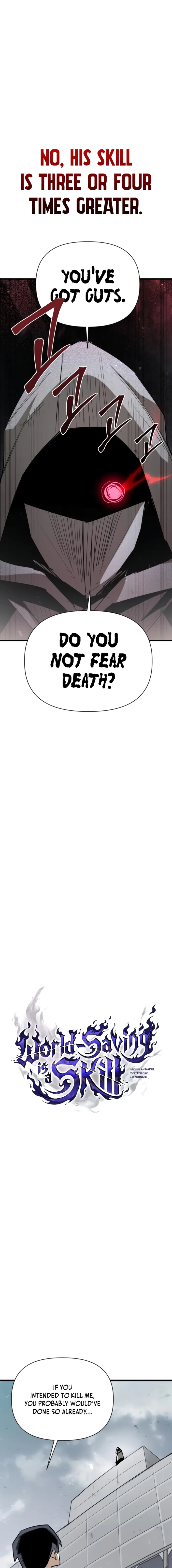 World-Saving is a Skill