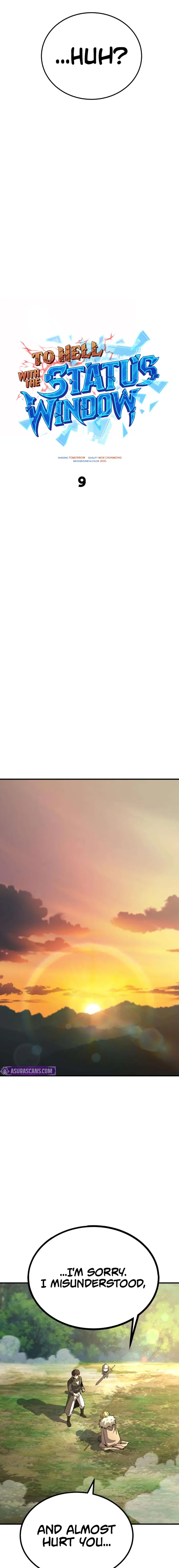 To Hell With the Status Window