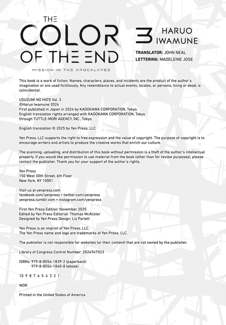 The Color of the End: Mission in the Apocalypse