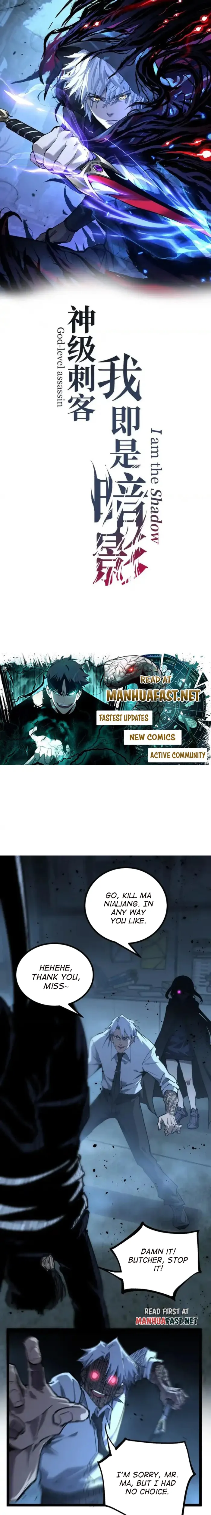 God-level Assassin, I’m the Shadow