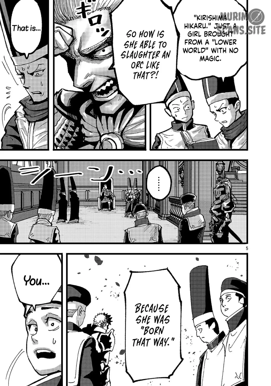 A Girl Awakens to Her "Talent for Slaughter" in Another World — Chapter 2 — Page 5