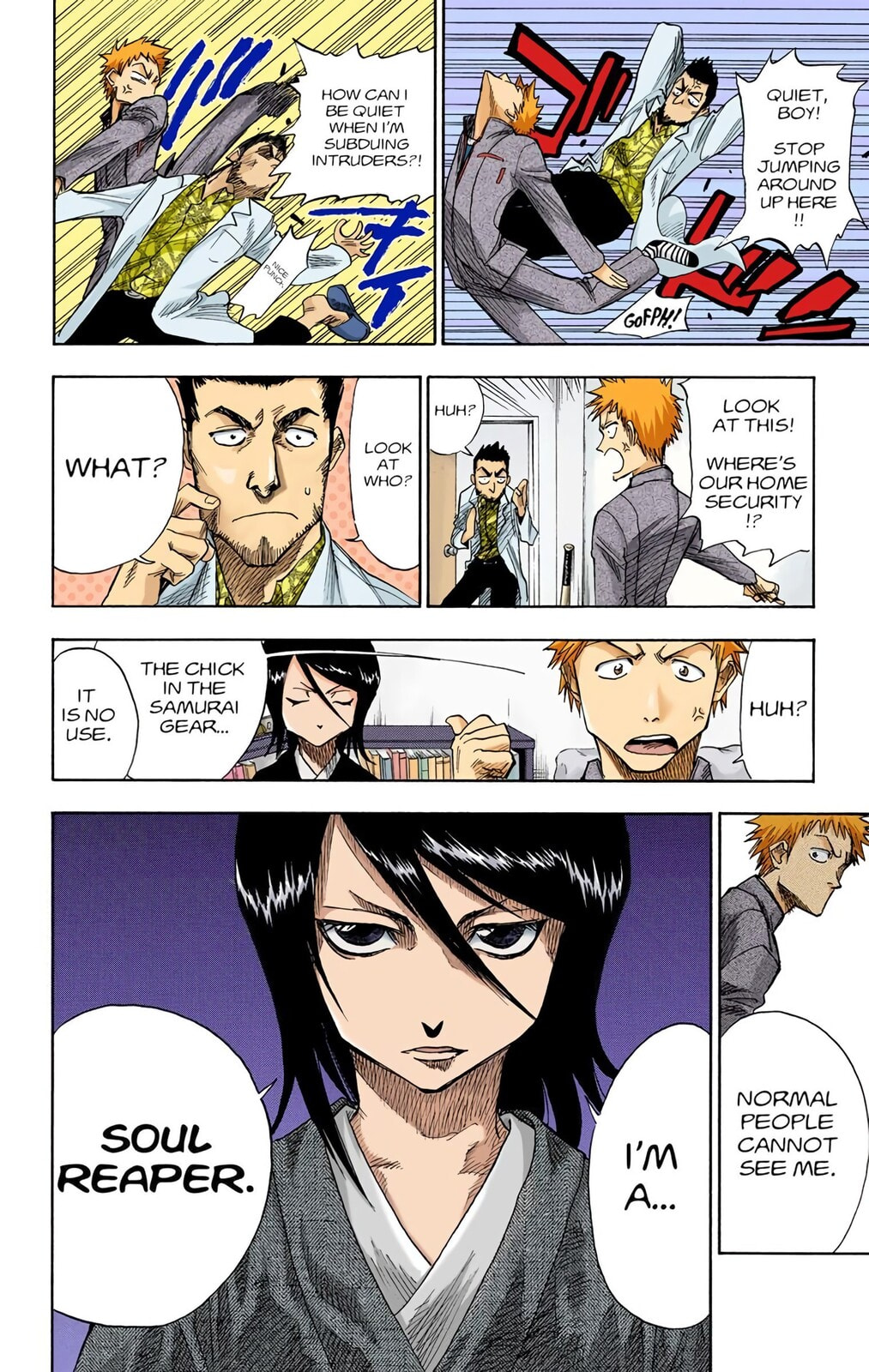 Bleach Colored Manga