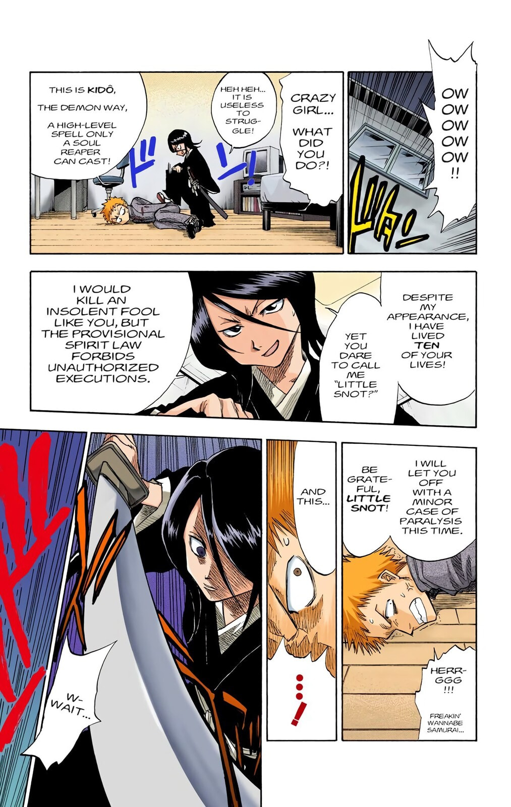 Bleach Colored Manga