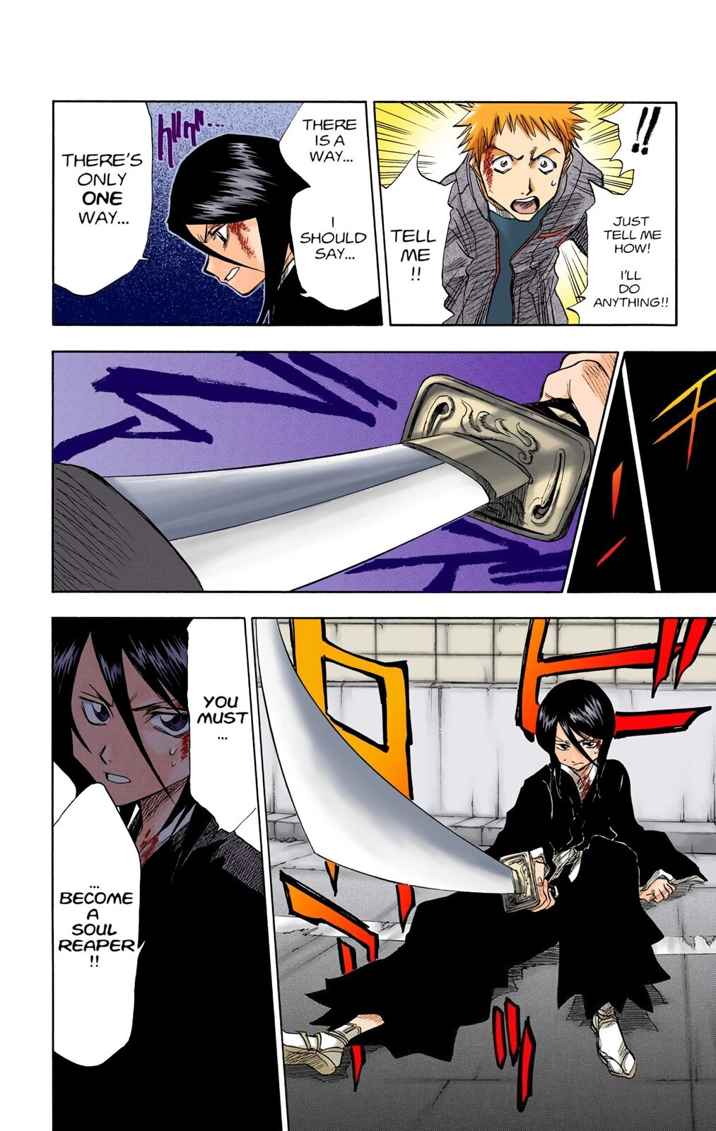 Bleach Colored Manga