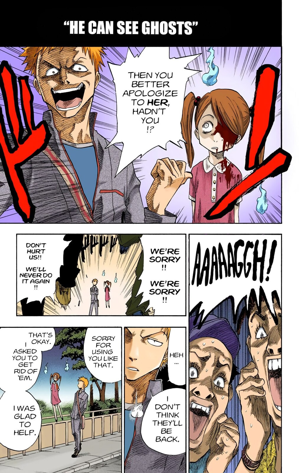 Bleach Colored Manga