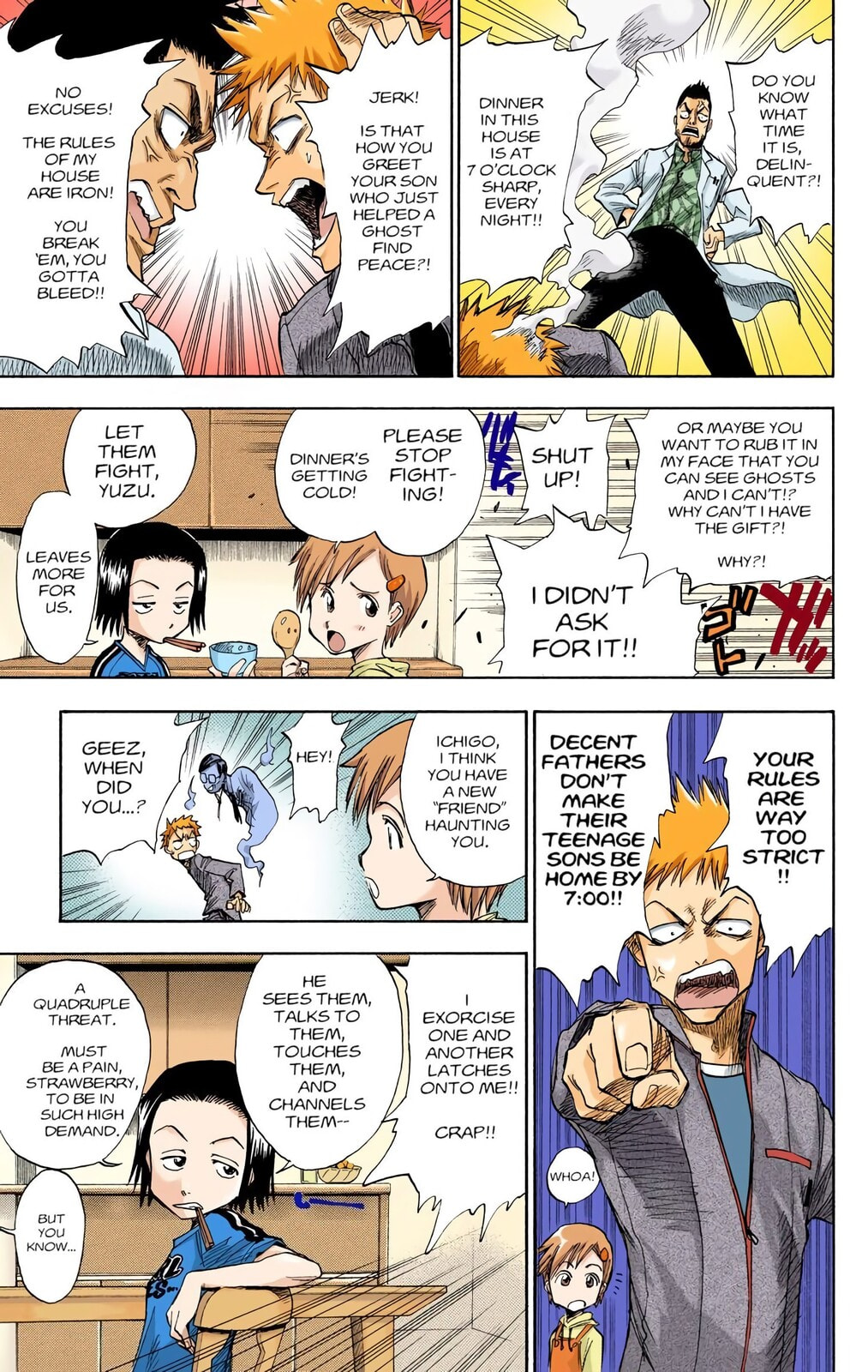 Bleach Colored Manga
