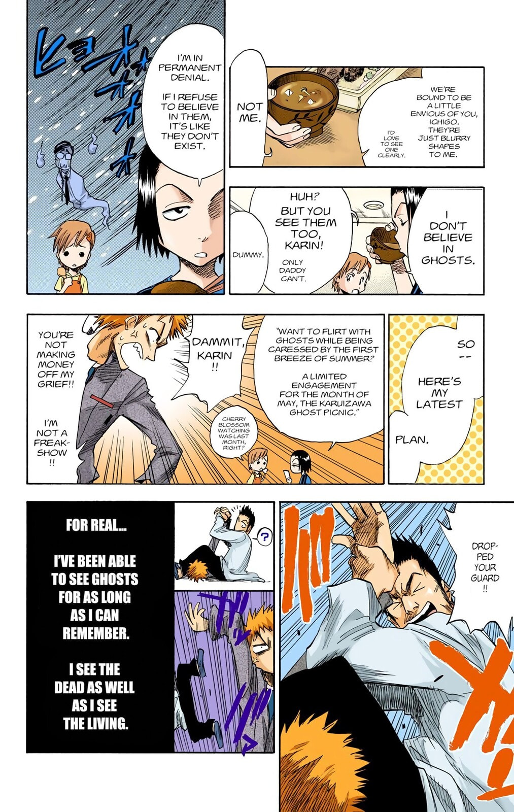 Bleach Colored Manga