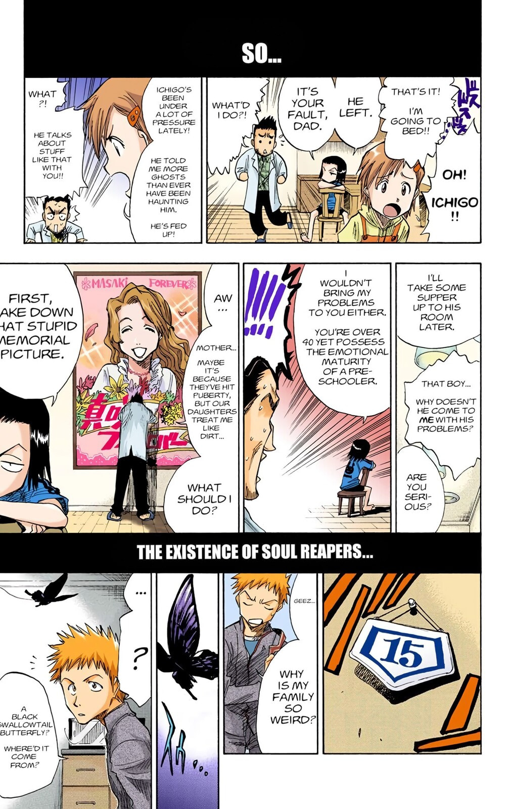 Bleach Colored Manga