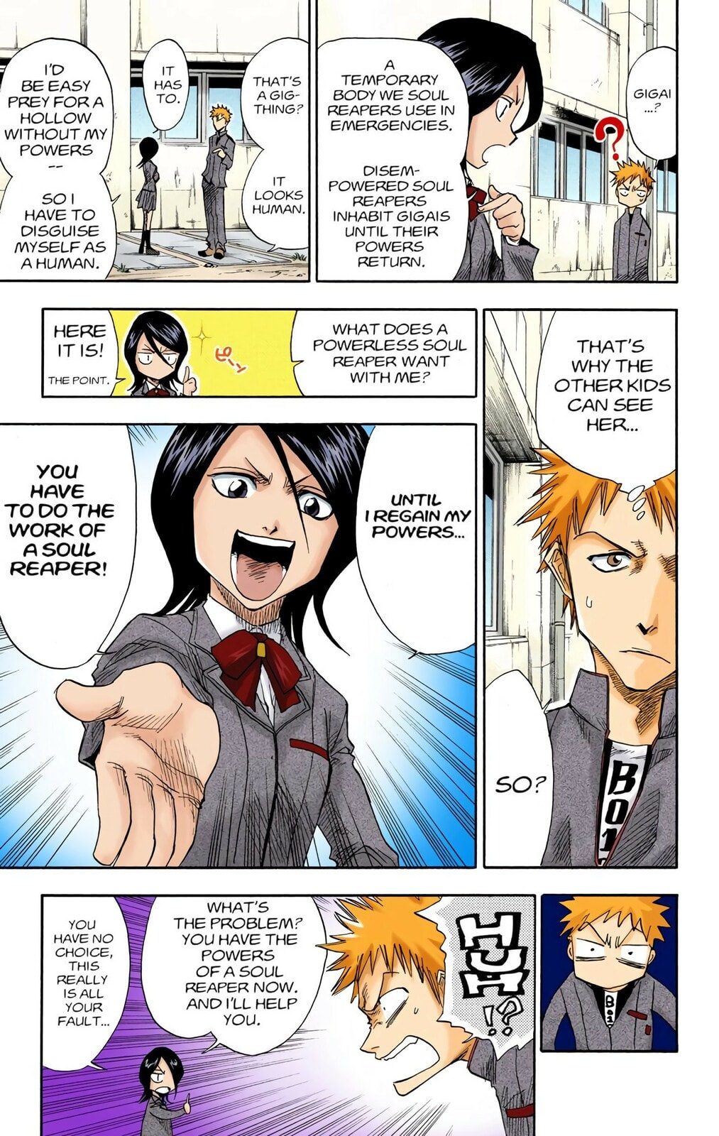Bleach Colored Manga