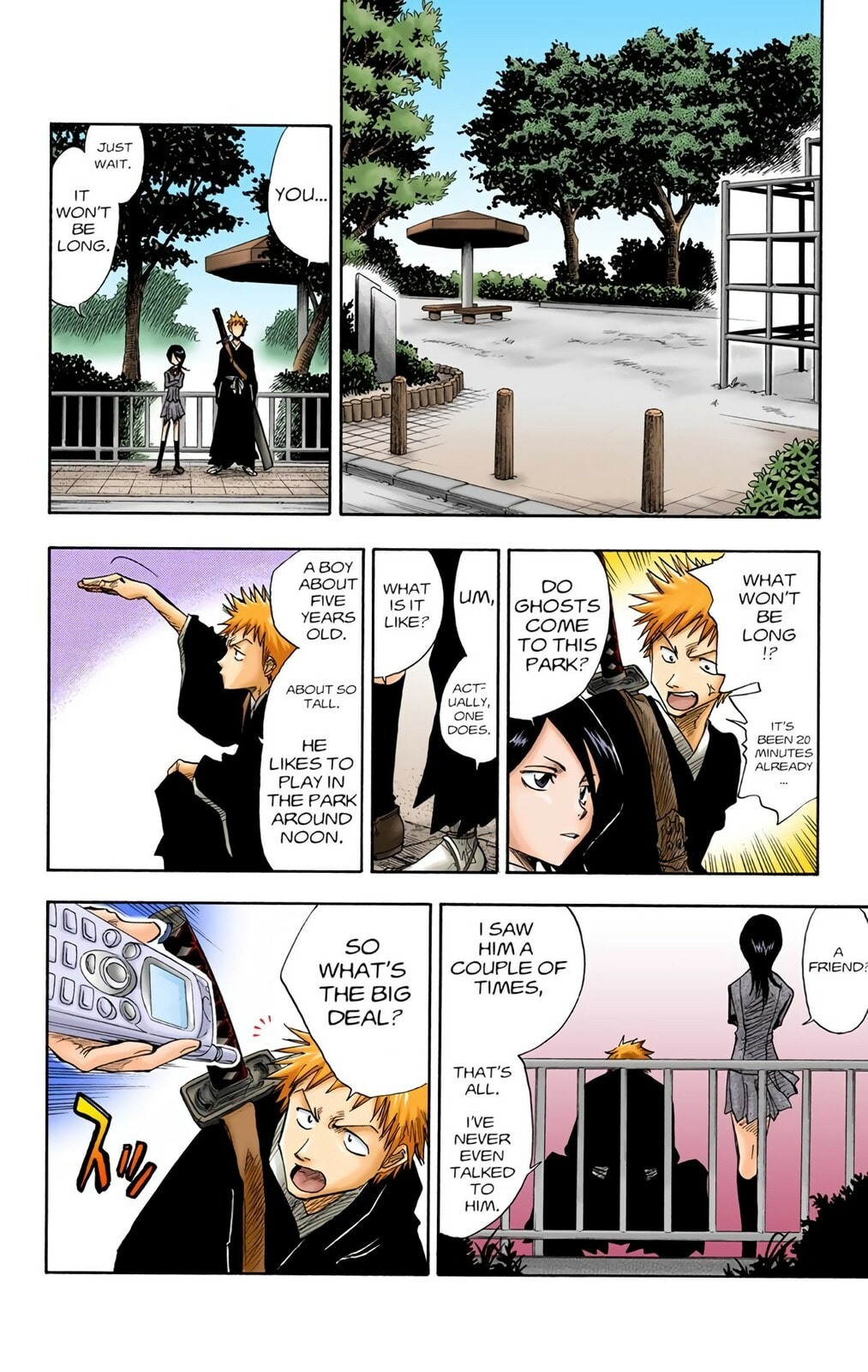 Bleach Colored Manga