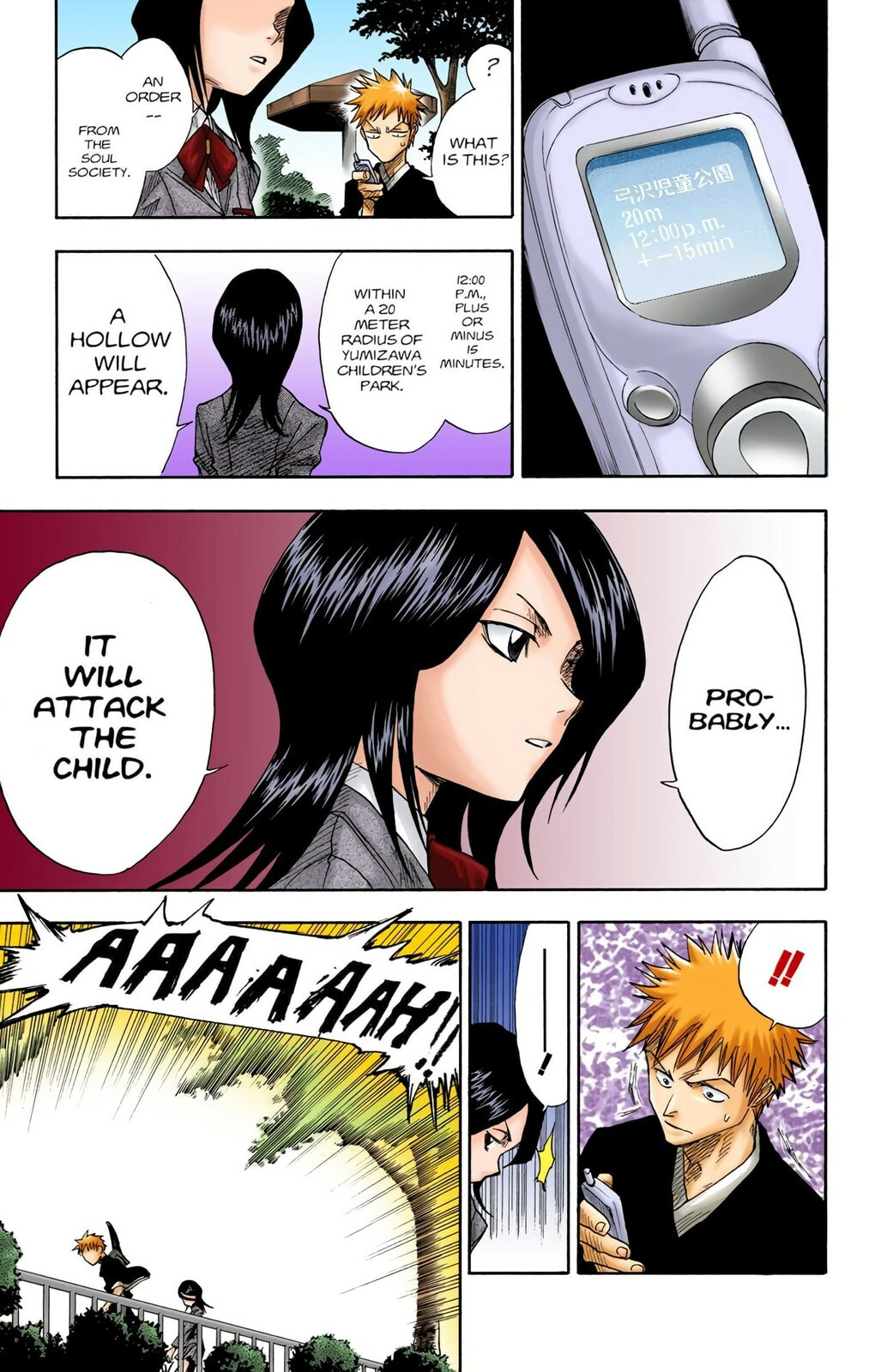 Bleach Colored Manga