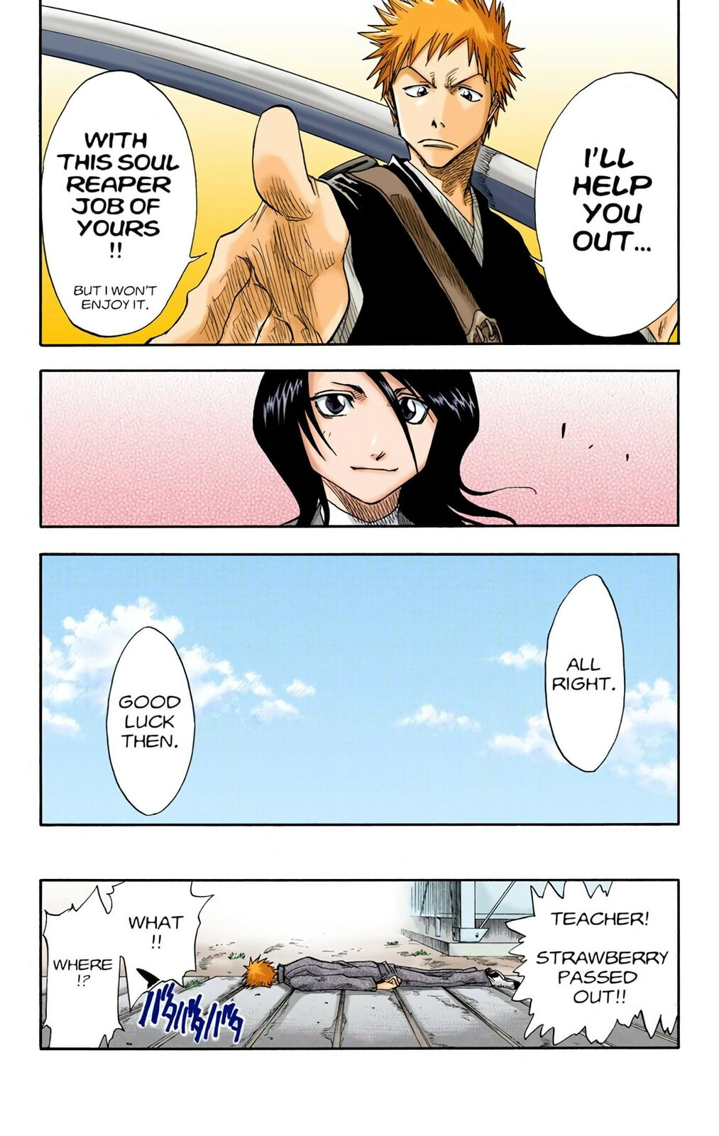 Bleach Colored Manga