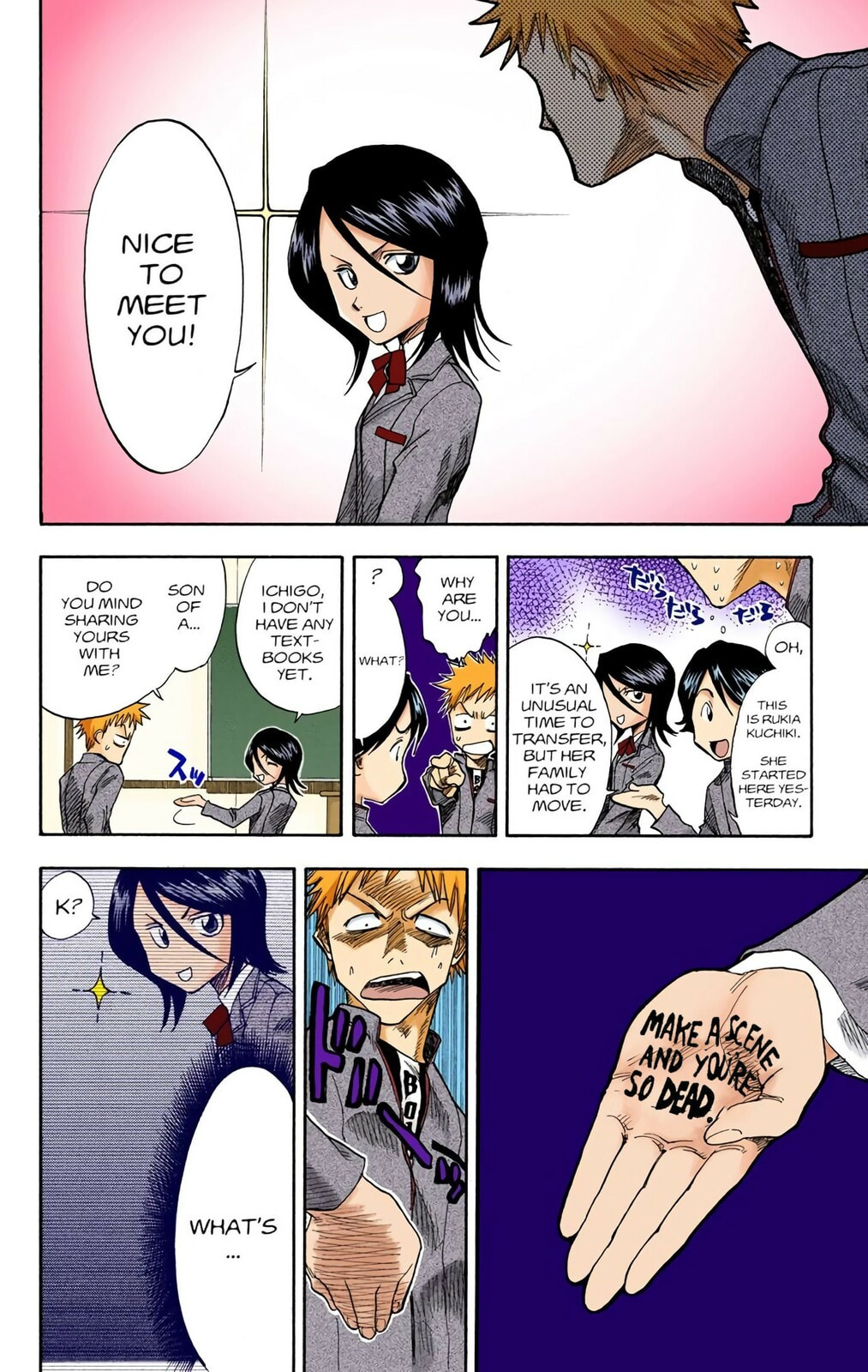 Bleach Colored Manga