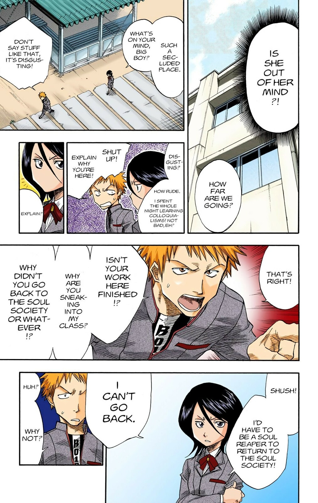 Bleach Colored Manga