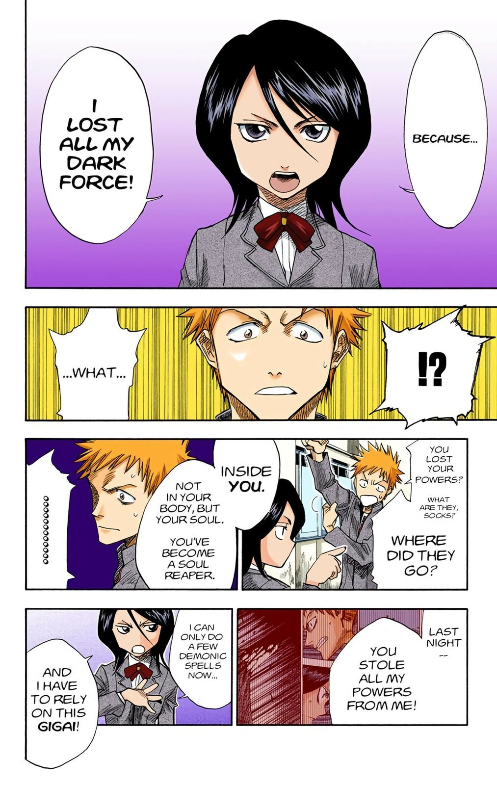 Bleach Colored Manga