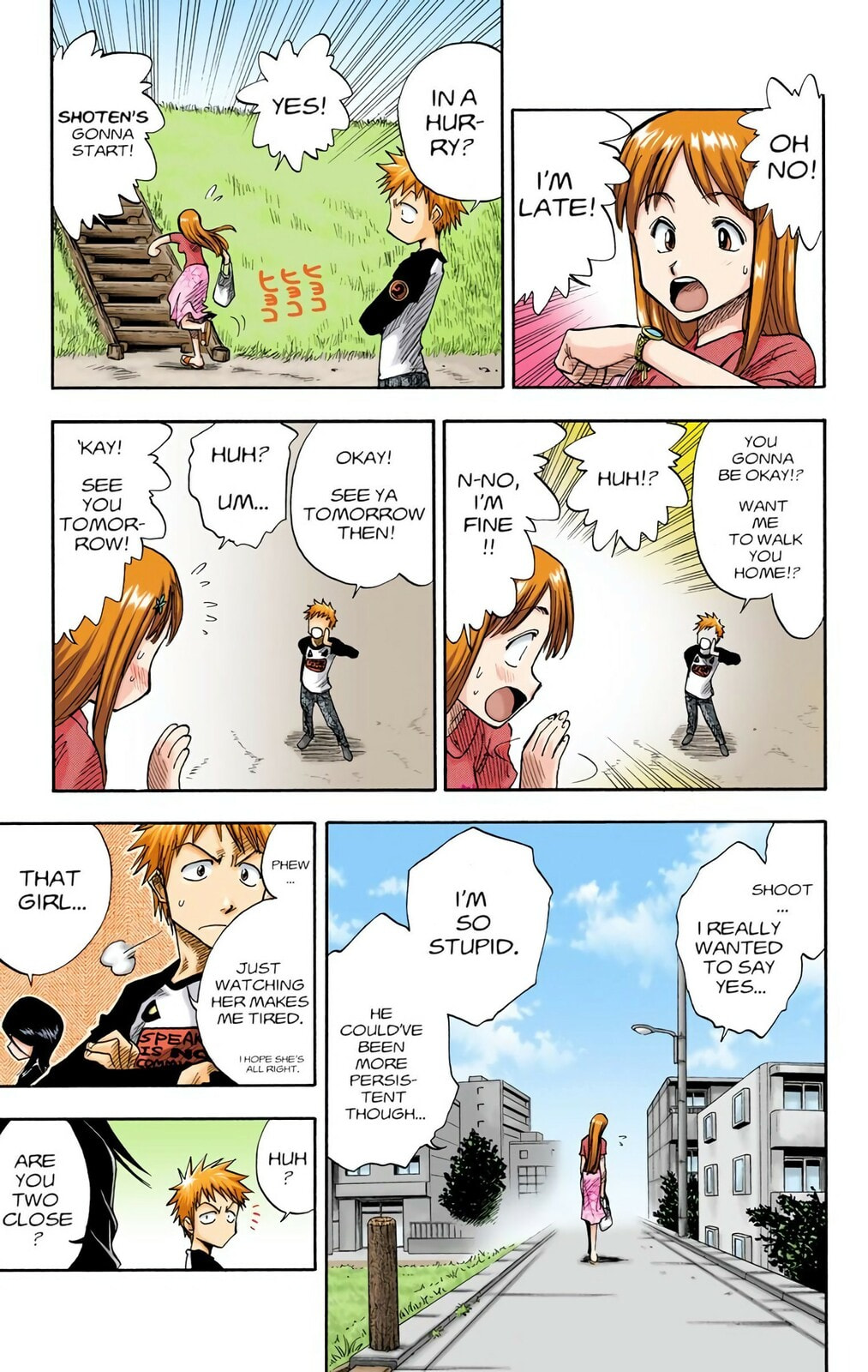 Bleach Colored Manga