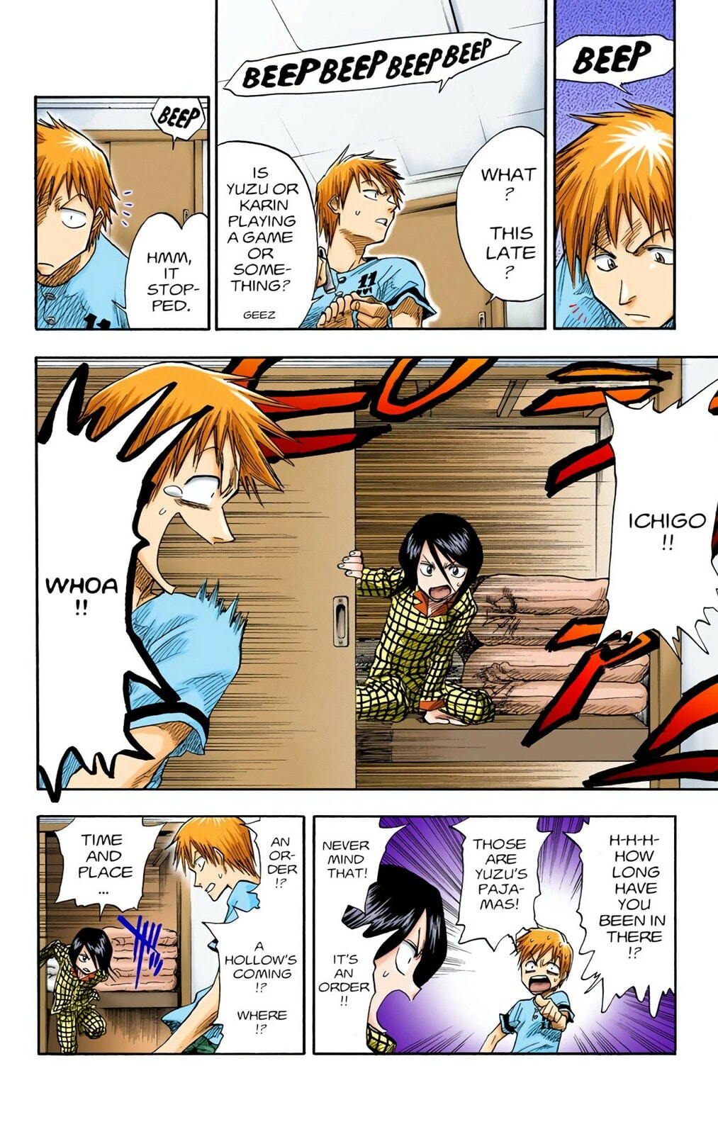 Bleach Colored Manga