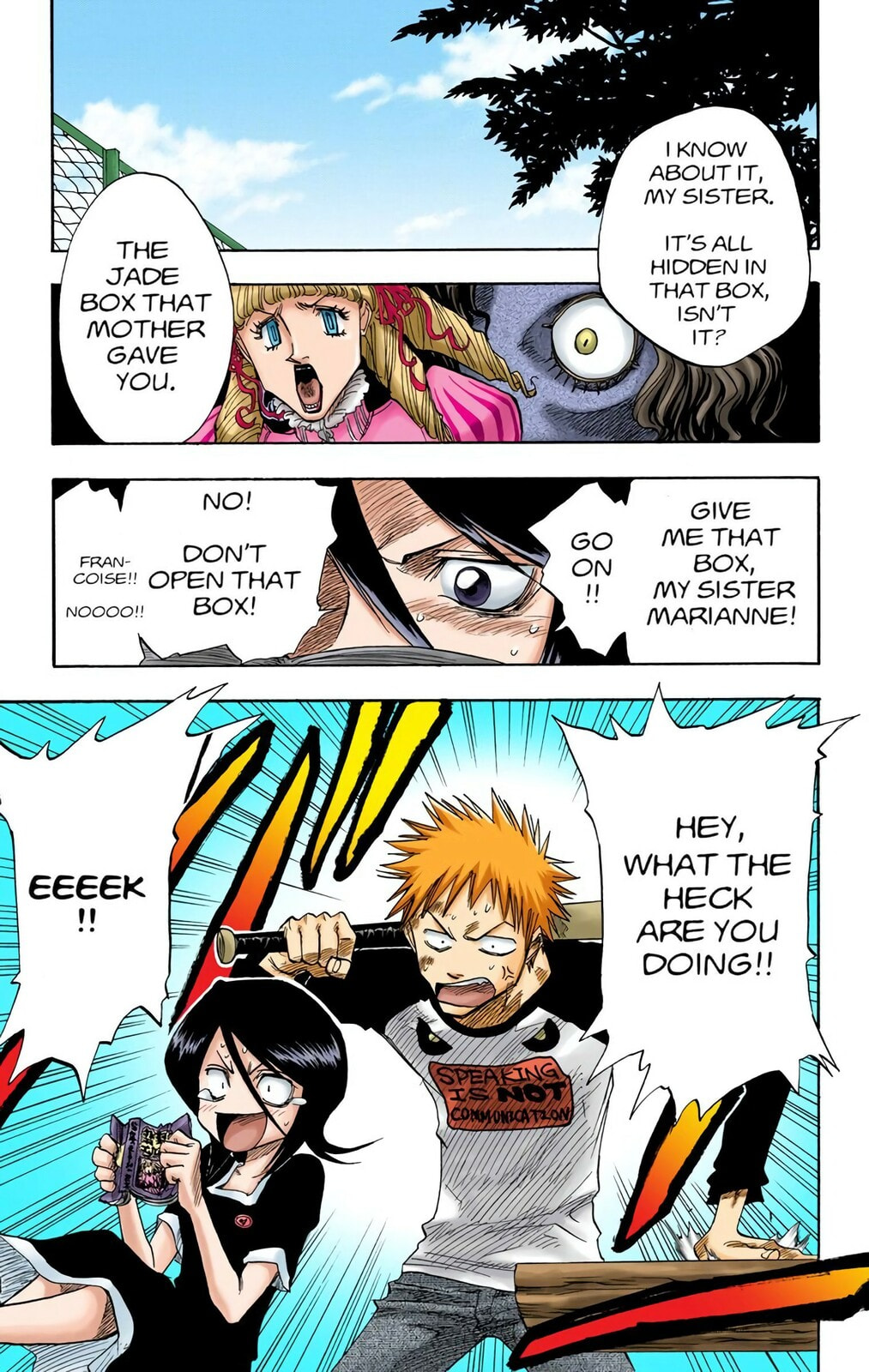 Bleach Colored Manga