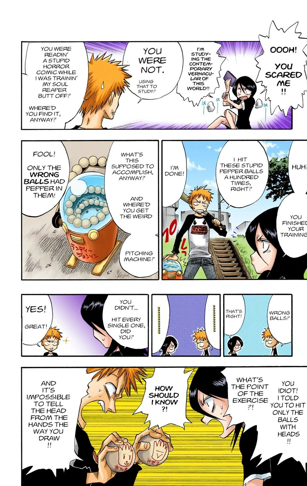 Bleach Colored Manga