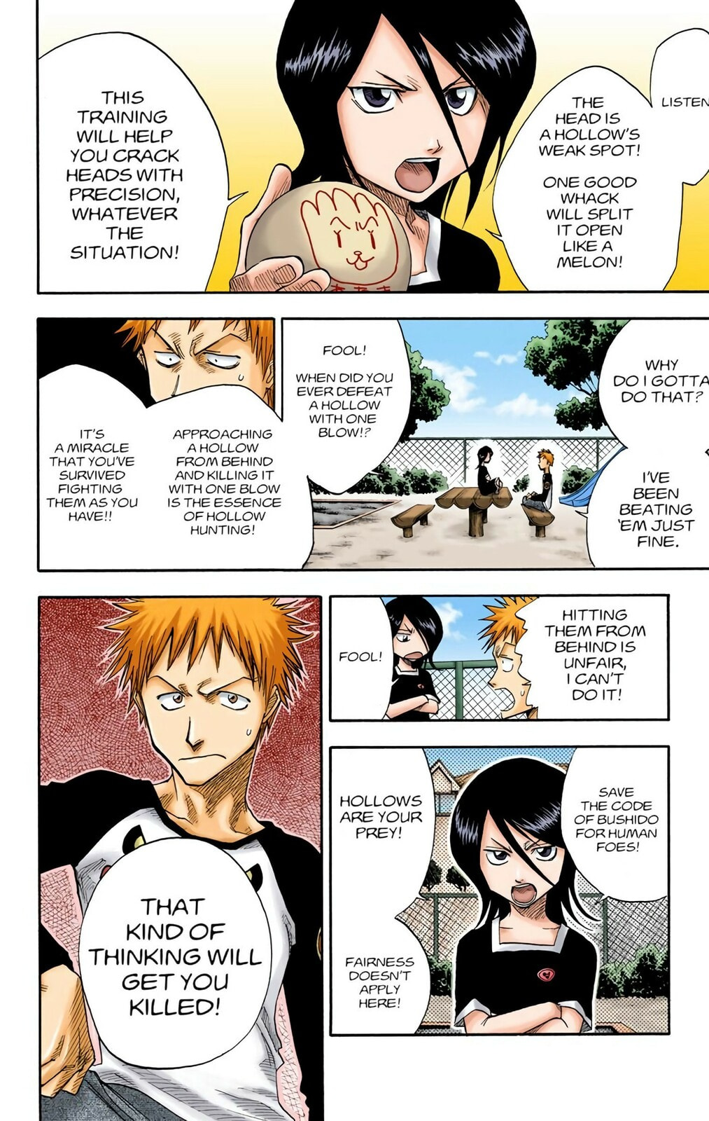 Bleach Colored Manga