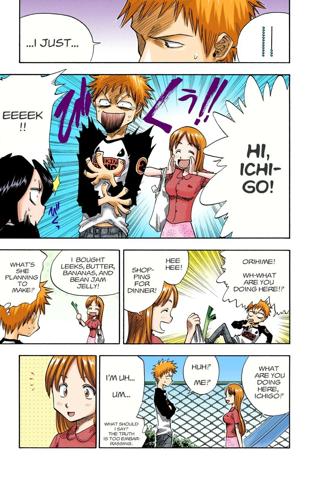 Bleach Colored Manga
