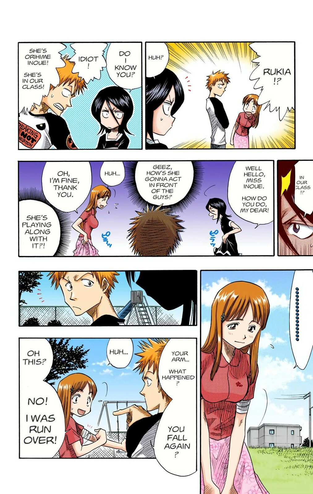 Bleach Colored Manga