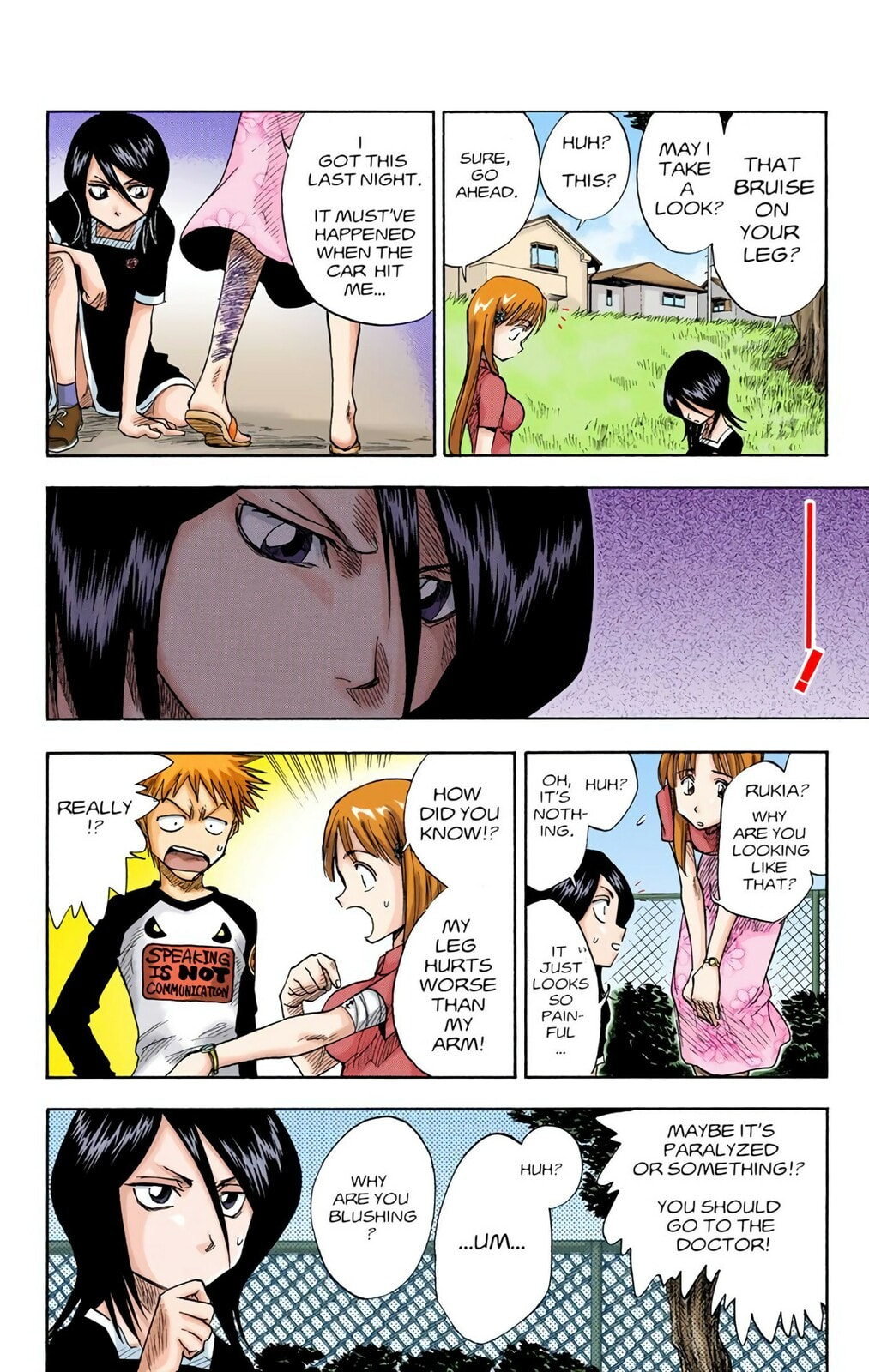 Bleach Colored Manga