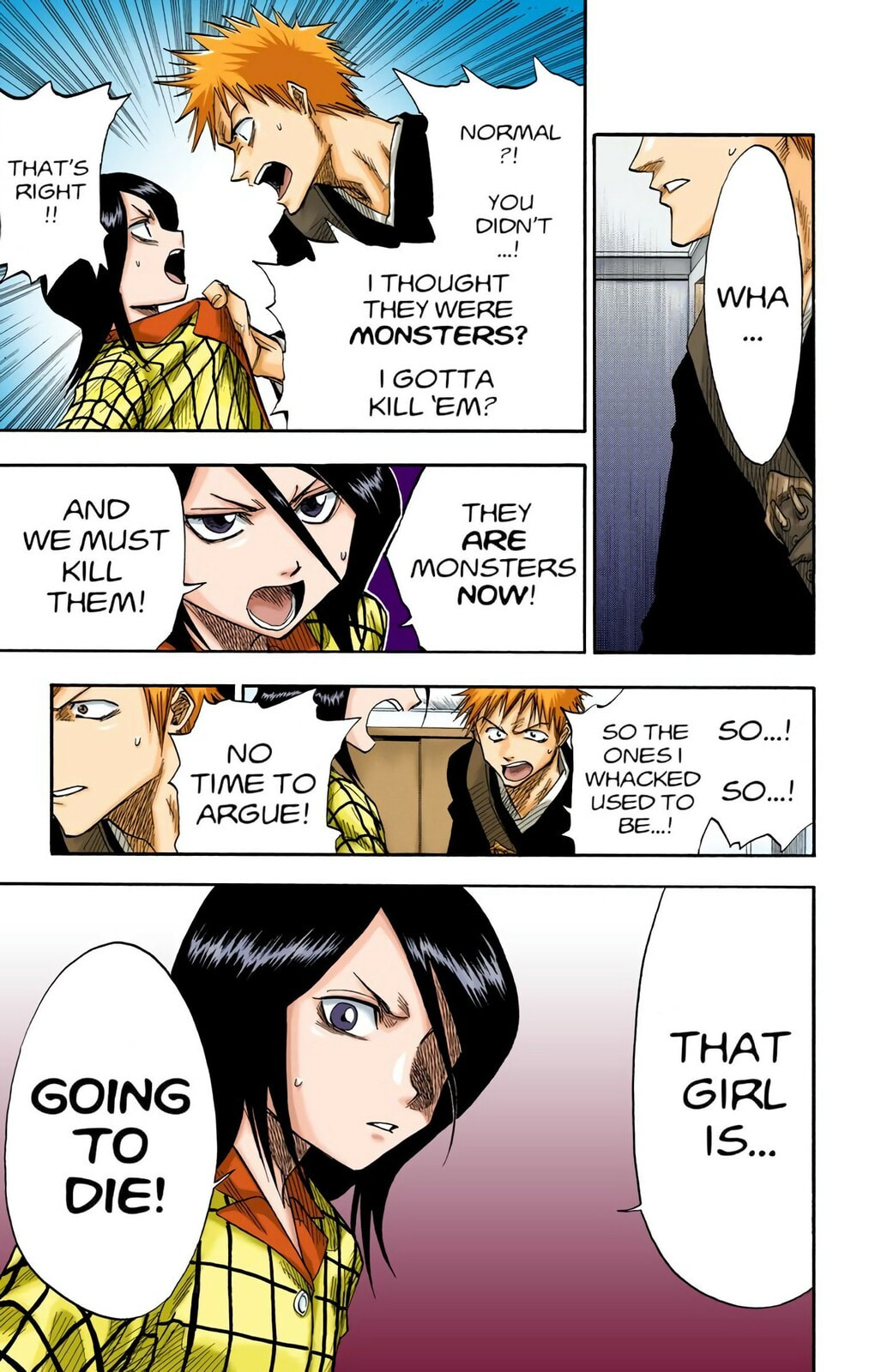 Bleach Colored Manga