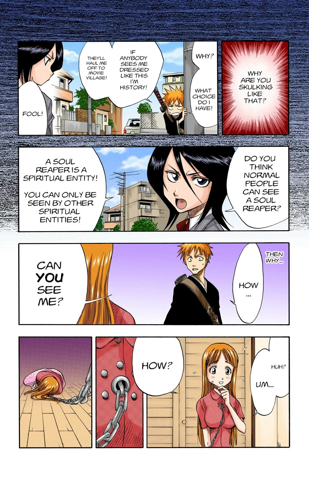 Bleach Colored Manga