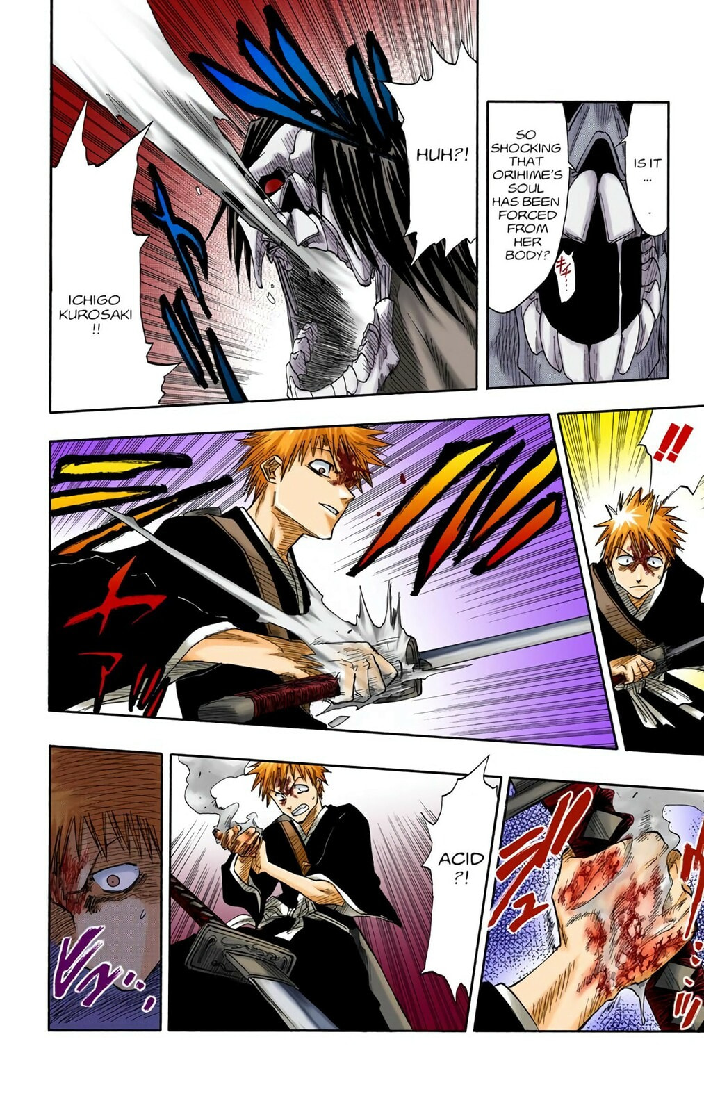 Bleach Colored Manga