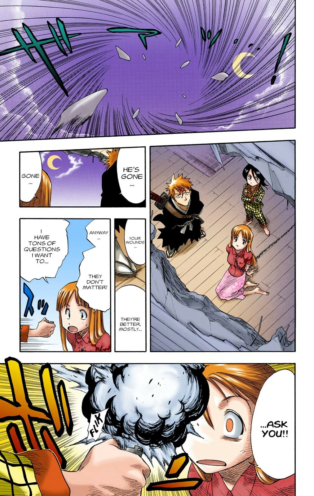 Bleach Colored Manga