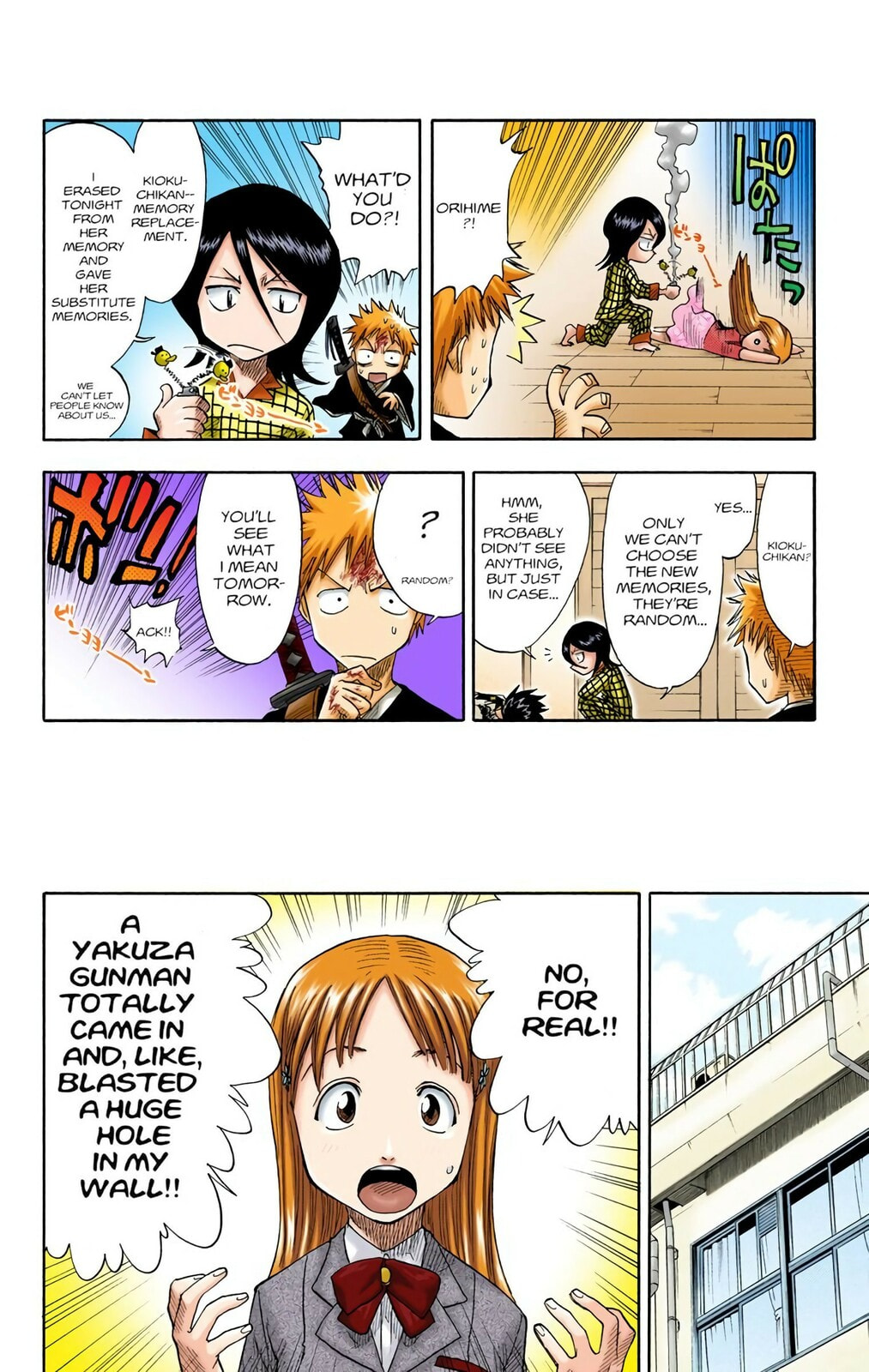 Bleach Colored Manga