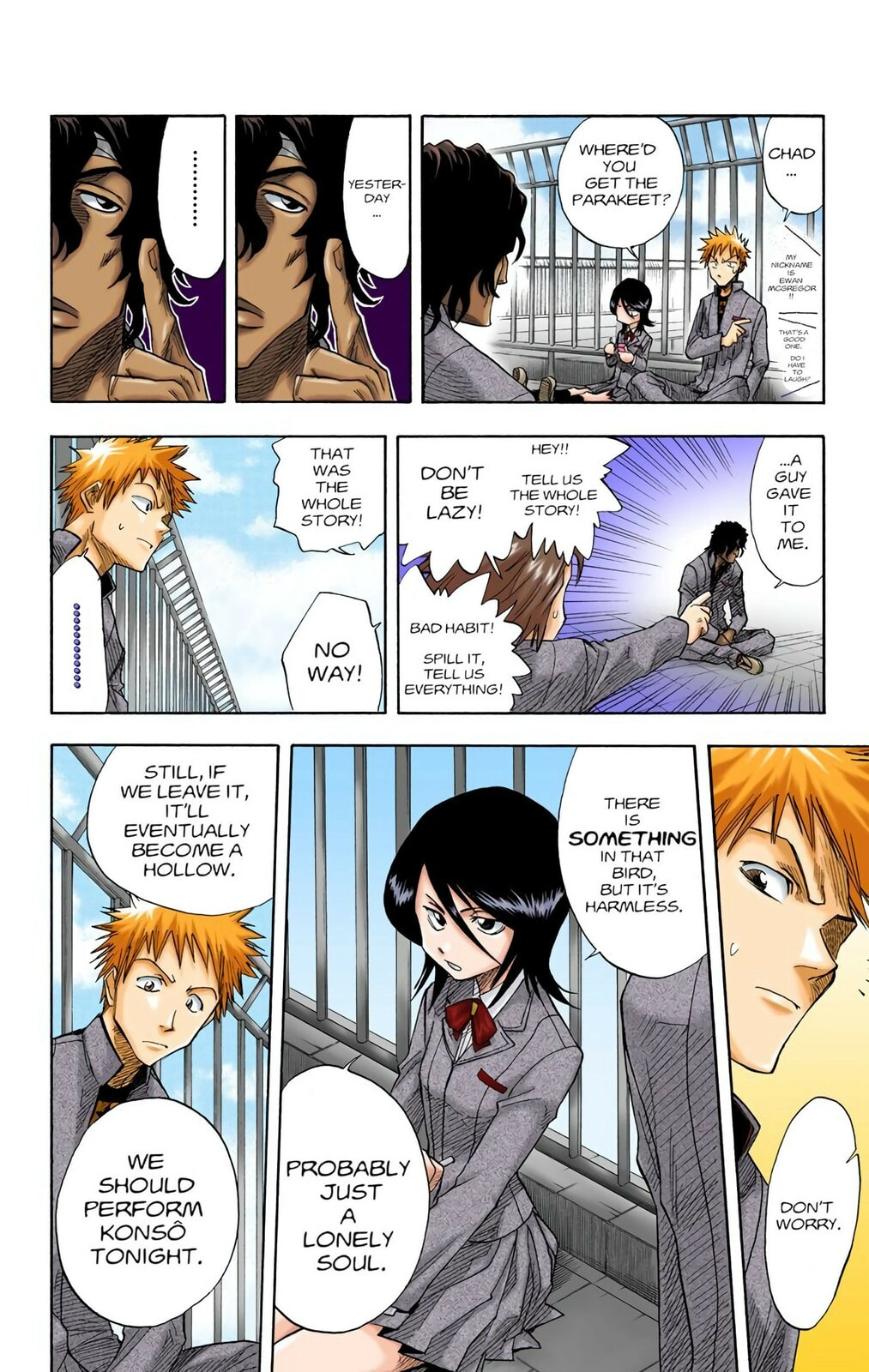 Bleach Colored Manga