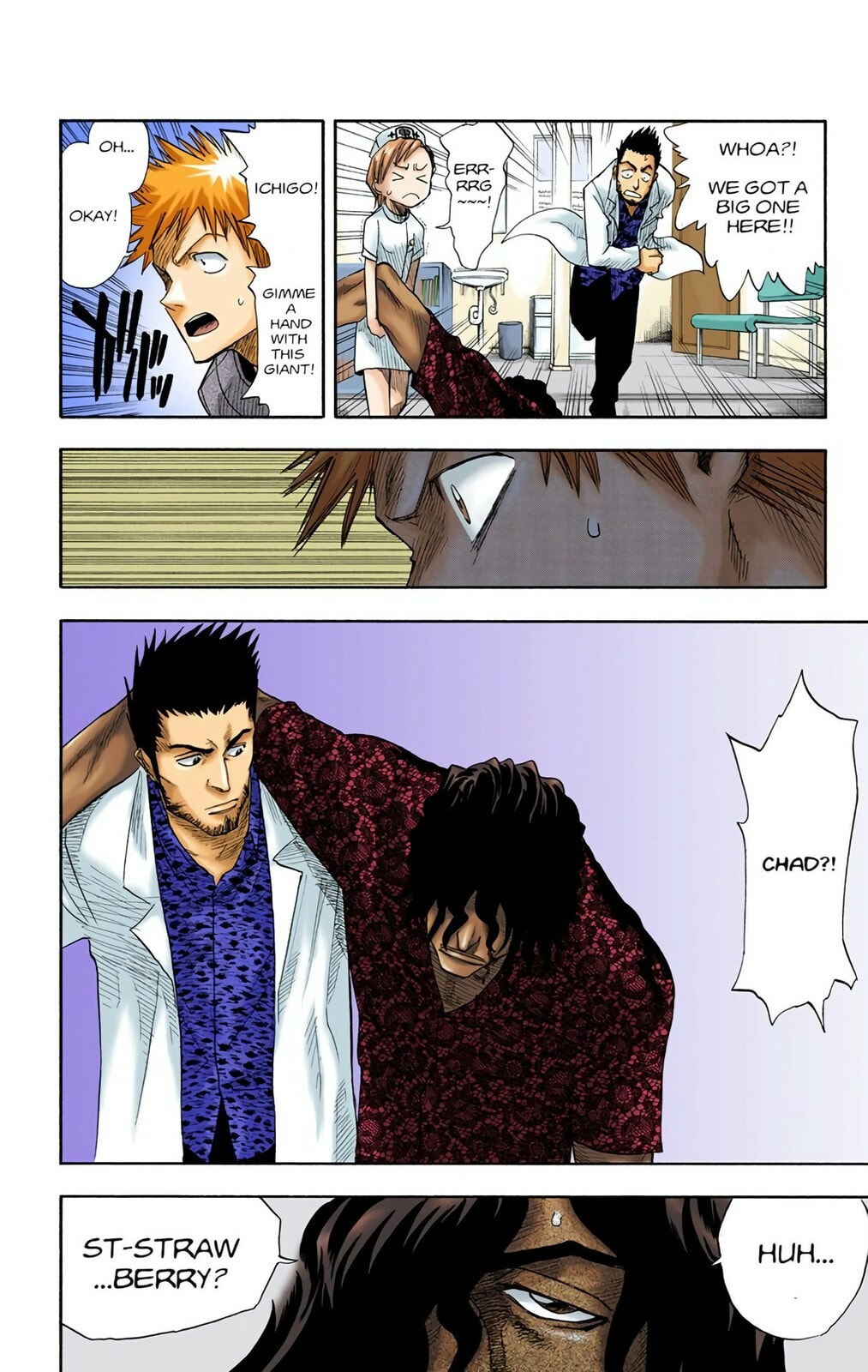 Bleach Colored Manga