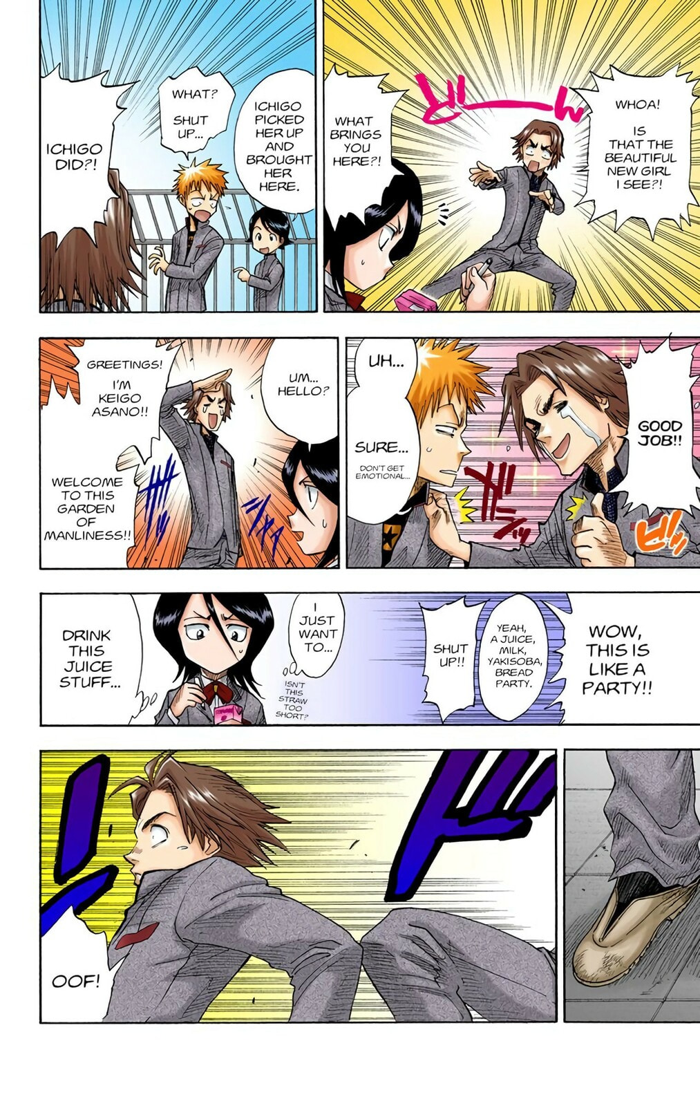 Bleach Colored Manga
