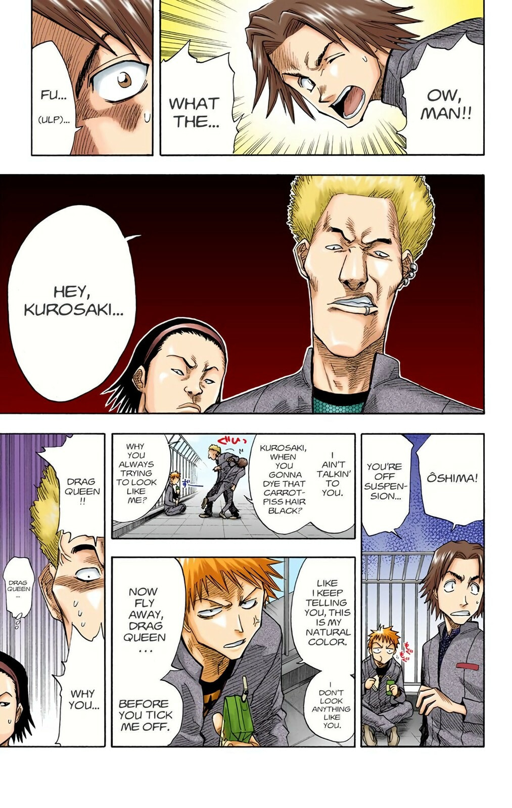 Bleach Colored Manga