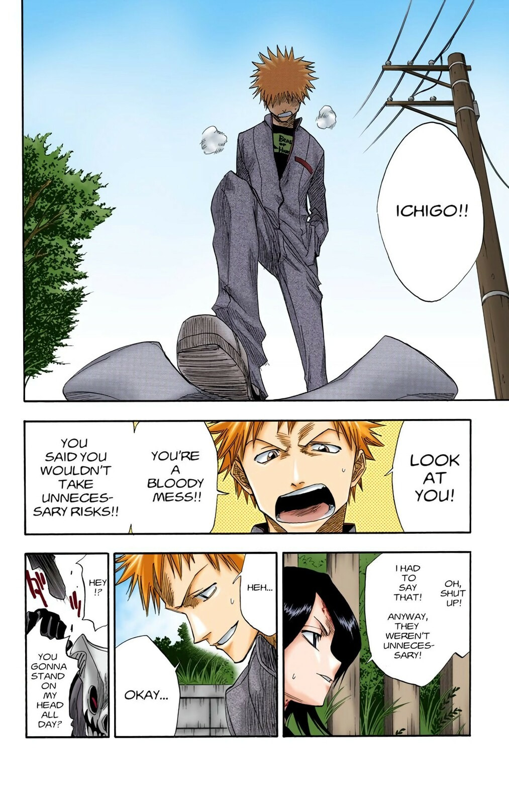 Bleach Colored Manga