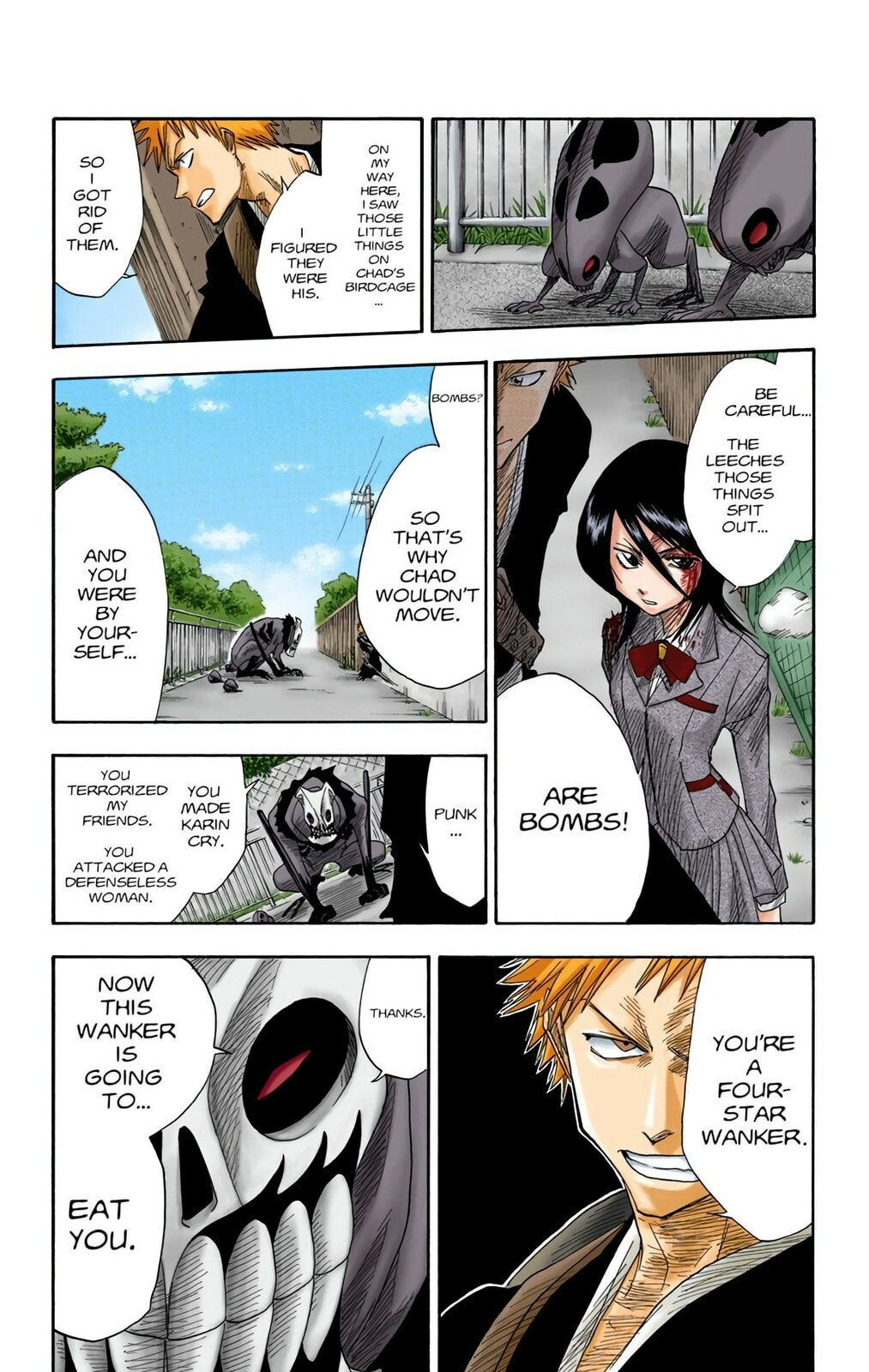 Bleach Colored Manga