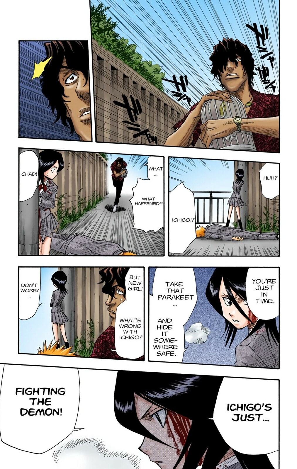 Bleach Colored Manga