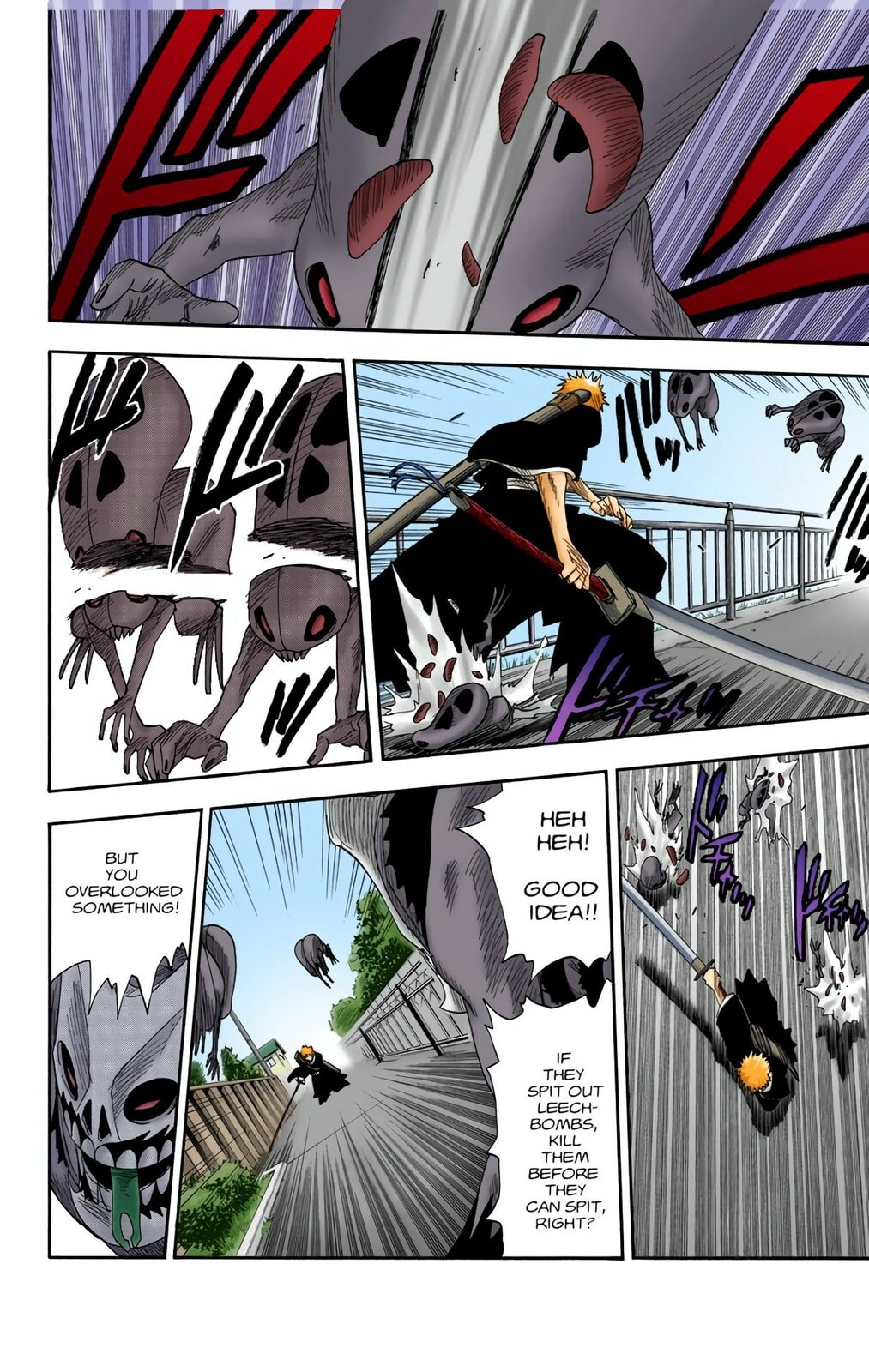 Bleach Colored Manga
