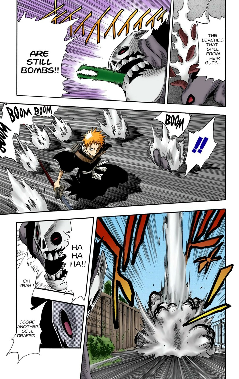 Bleach Colored Manga