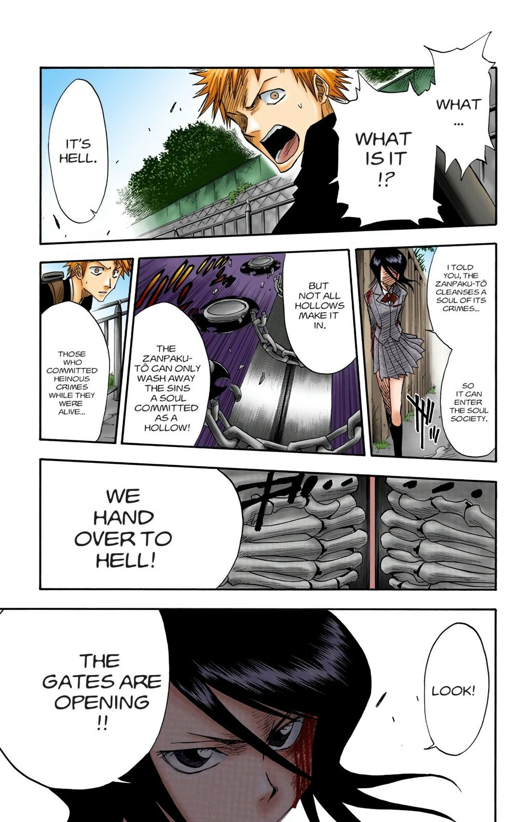 Bleach Colored Manga