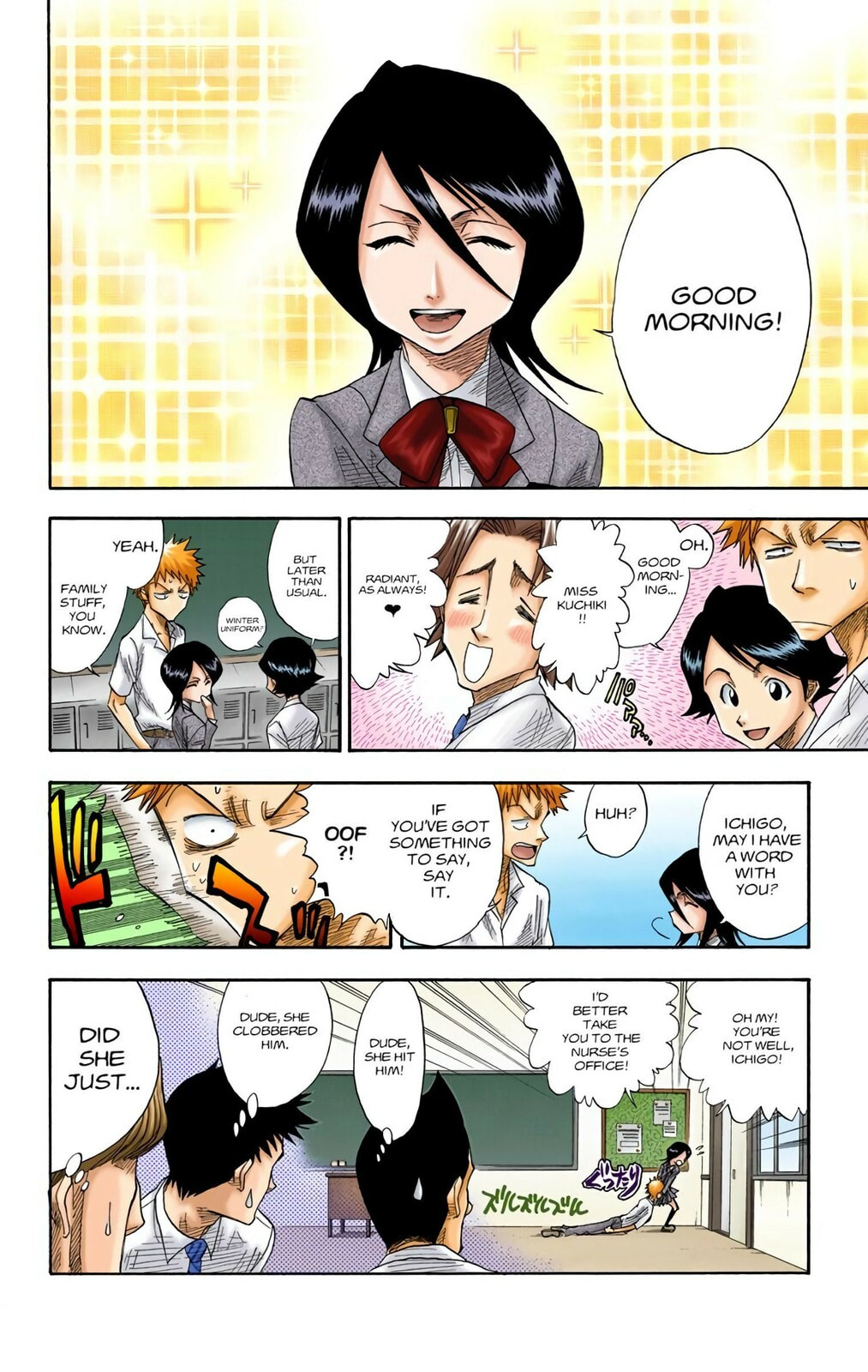 Bleach Colored Manga