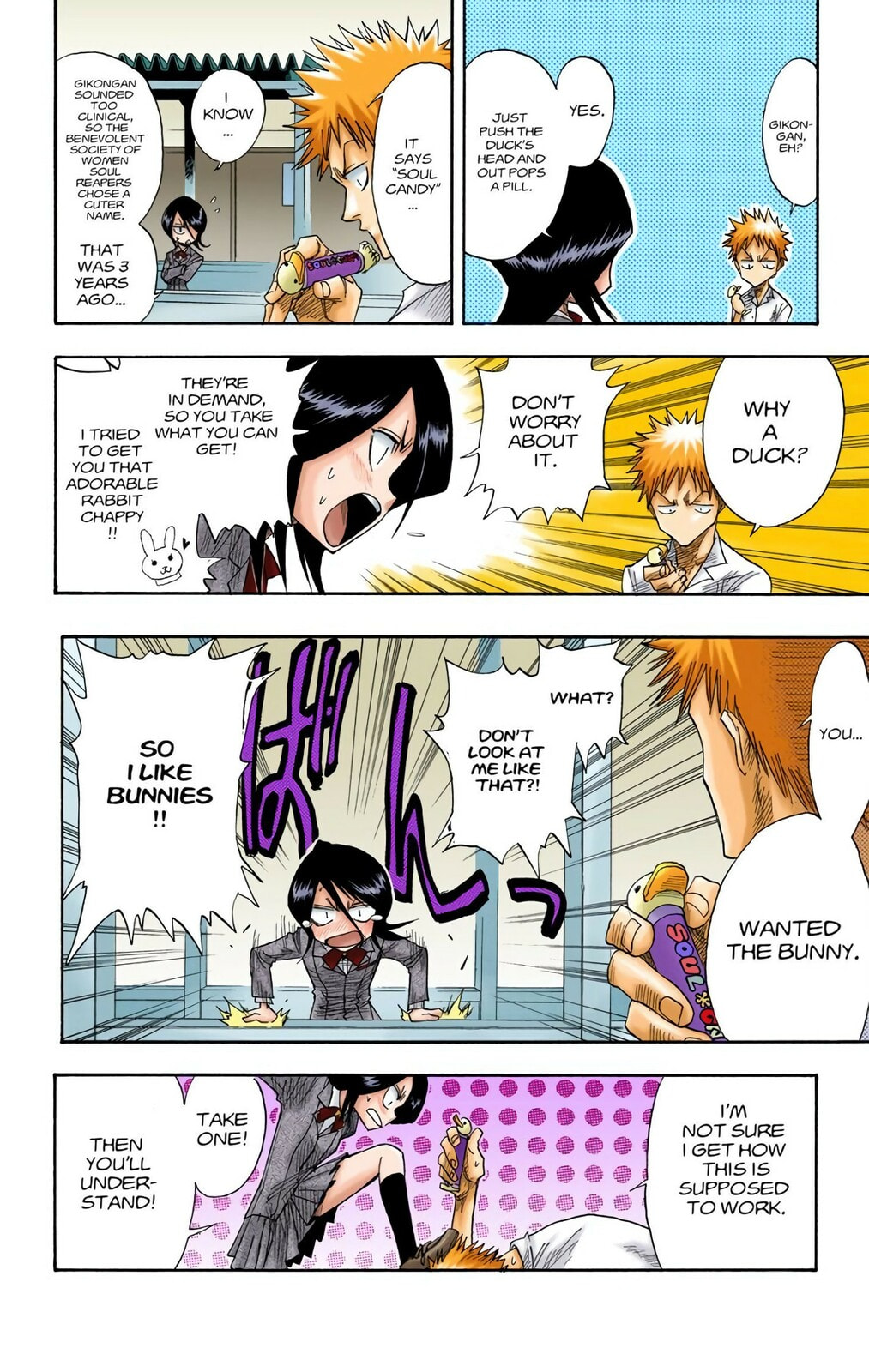 Bleach Colored Manga
