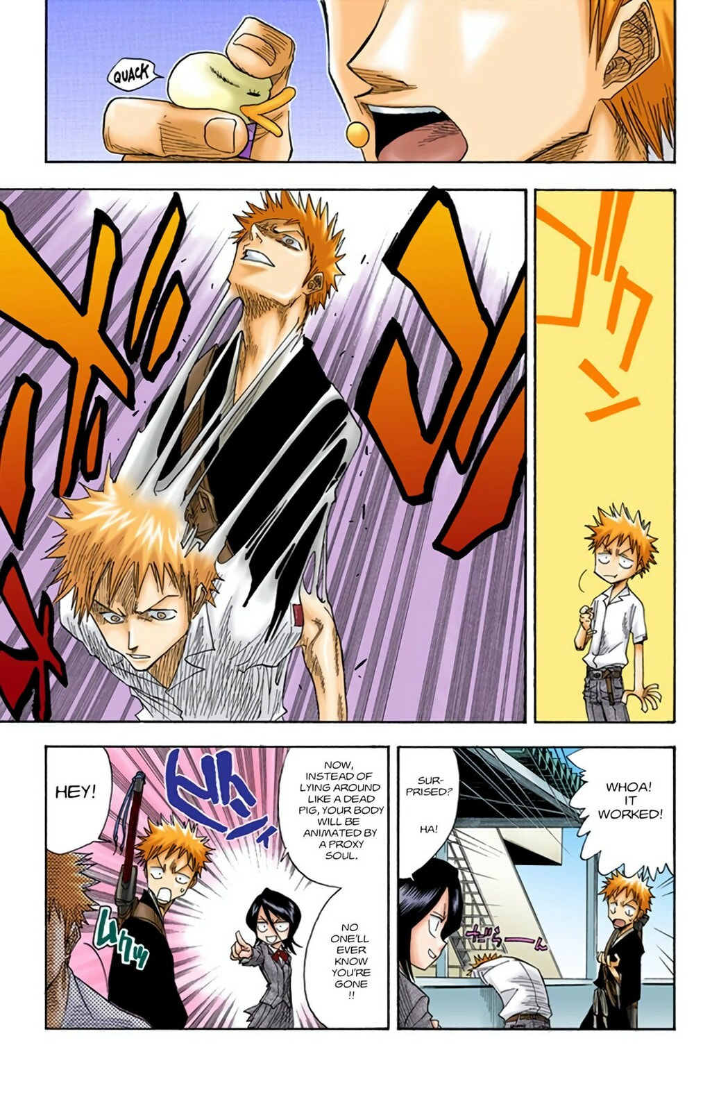 Bleach Colored Manga